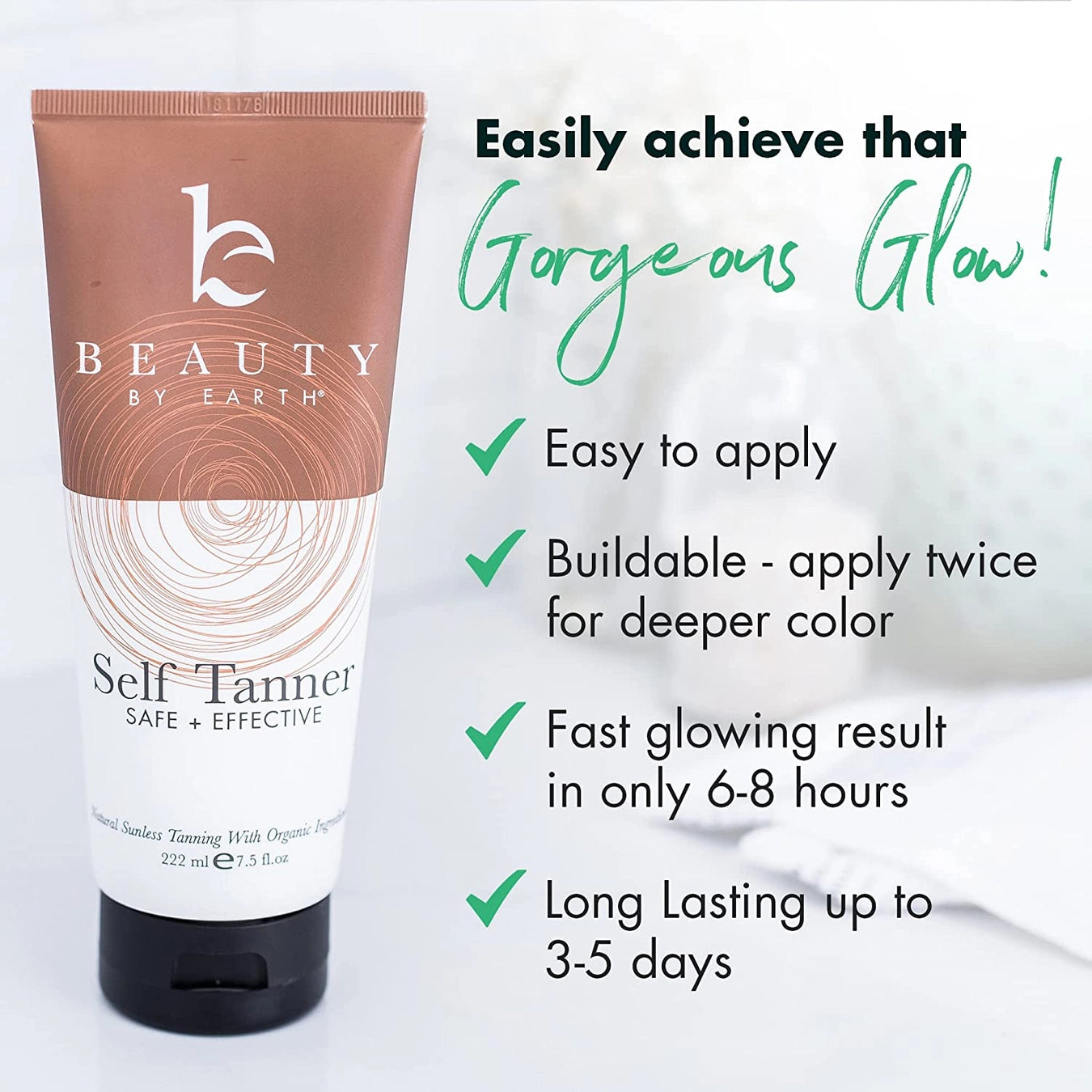 Beauty by Earth Self Tanner Body Lotion