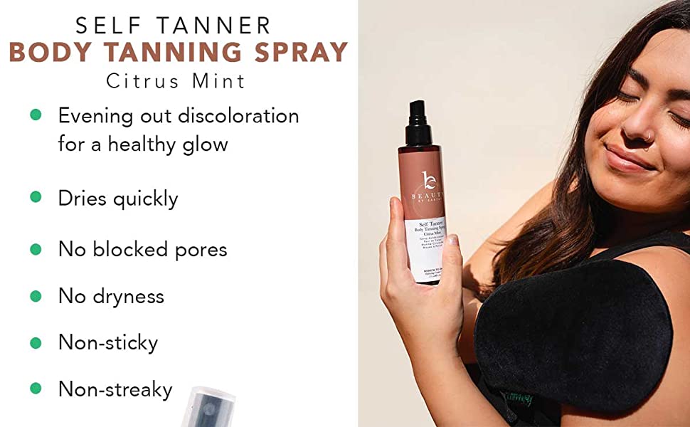 Beauty by Earth Self-Tanner Body Spray - Fair/Medium
