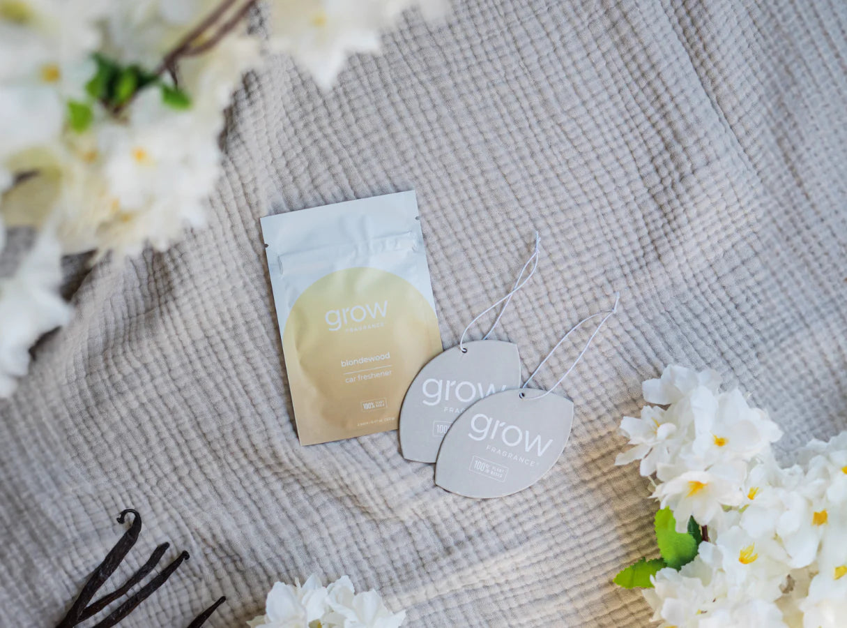 Grow Fragrance Natural Car Freshener