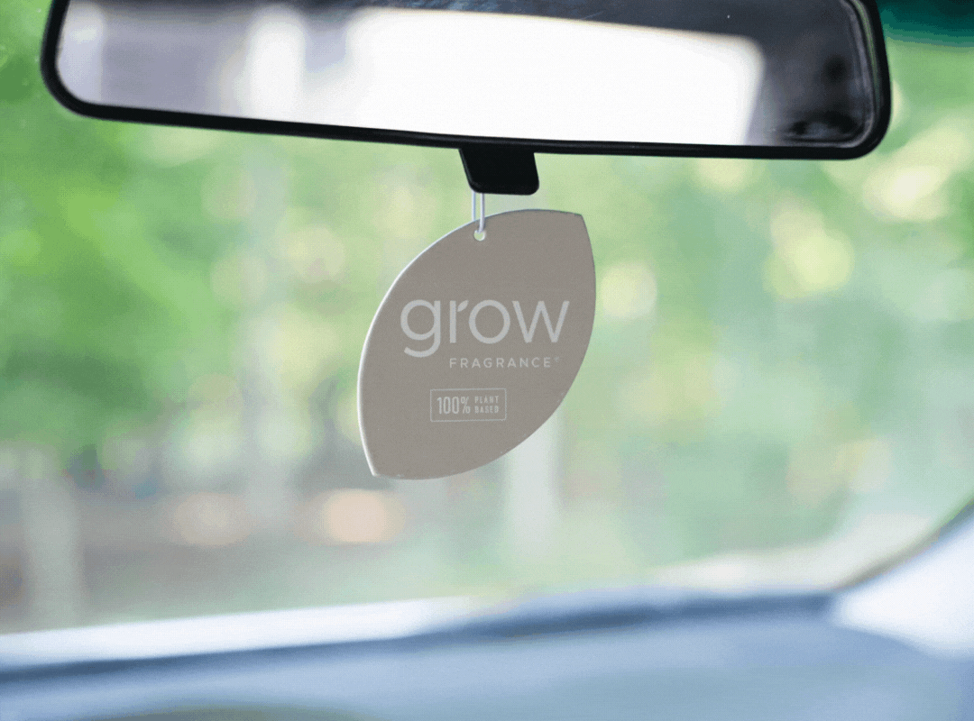 Grow Fragrance Natural Car Freshener