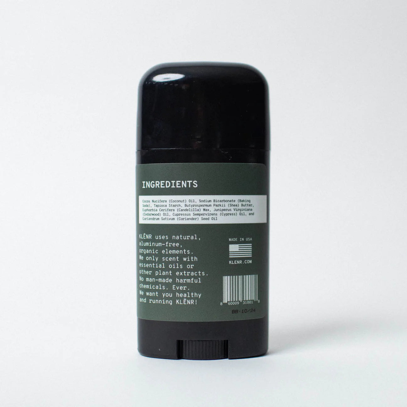KLĒNR Men's Natural Deodorant - Forest
