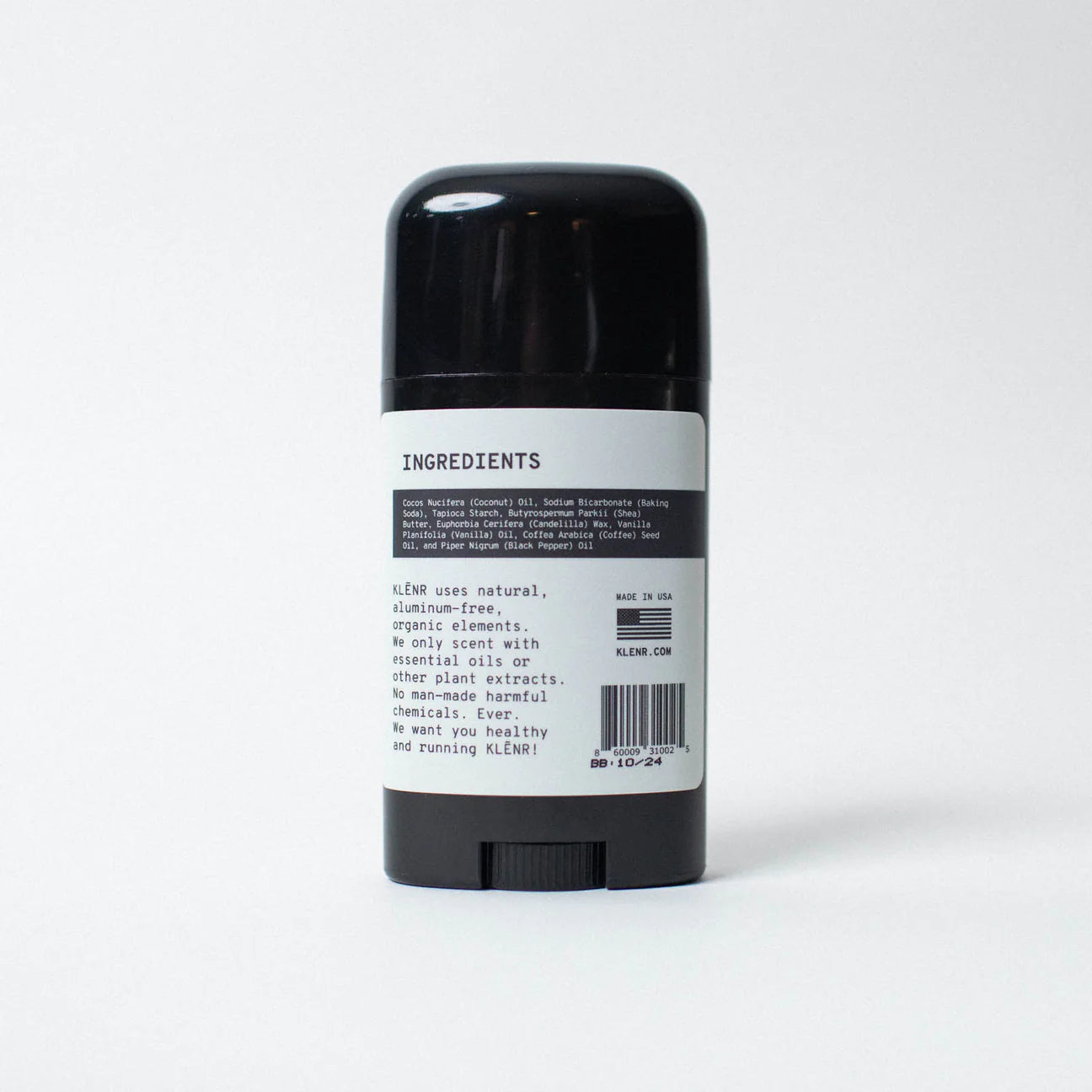 KLĒNR Men's Natural Deodorant - Campgrounds