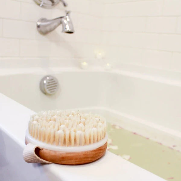 Beauty by Earth Dry Brushing Body Brush with Cellulite Massager