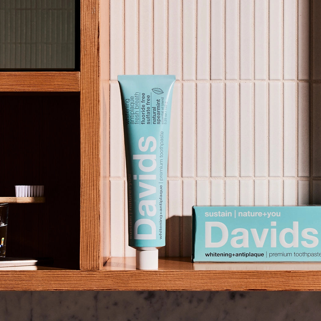 Davids Natural Toothpaste - Spearmint