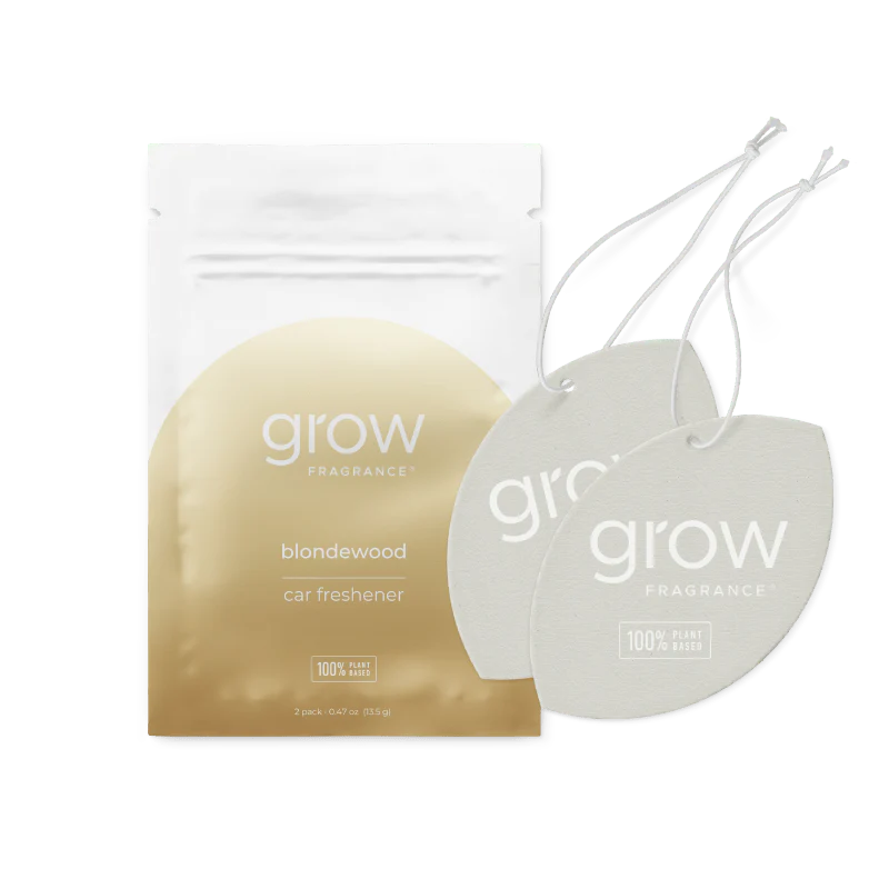 Grow Fragrance Natural Car Freshener