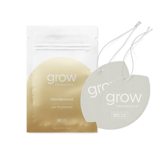 Grow Fragrance Natural Car Freshener
