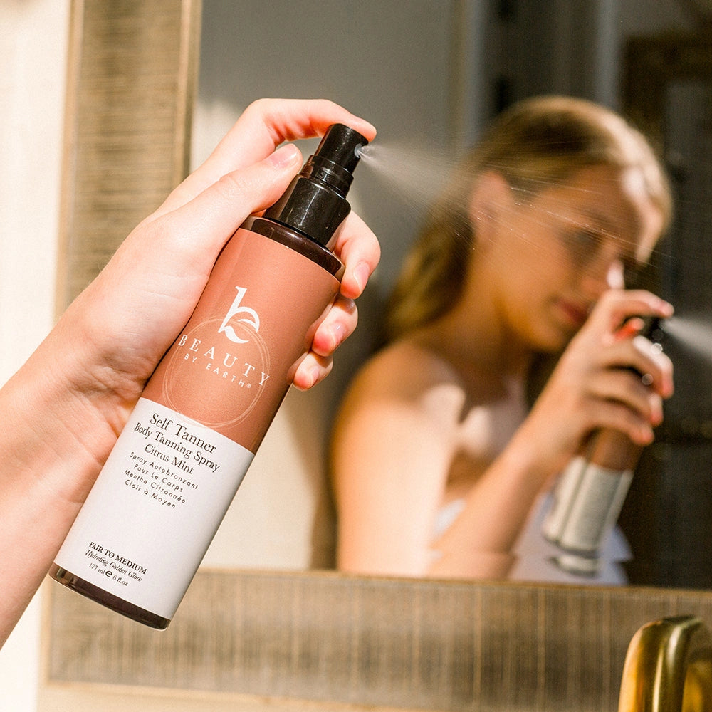 Beauty by Earth Self-Tanner Body Spray - Fair/Medium