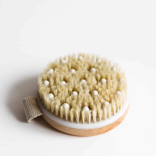 Beauty by Earth Dry Brushing Body Brush with Cellulite Massager