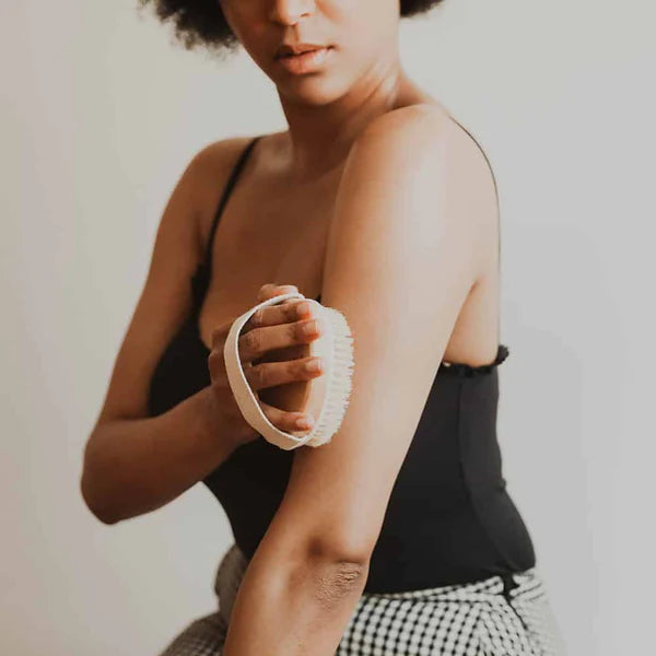 Beauty by Earth Dry Brushing Body Brush with Cellulite Massager