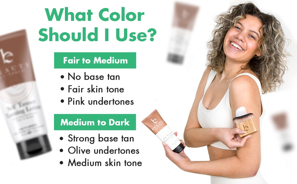 Beauty by Earth Self Tanner Body Lotion