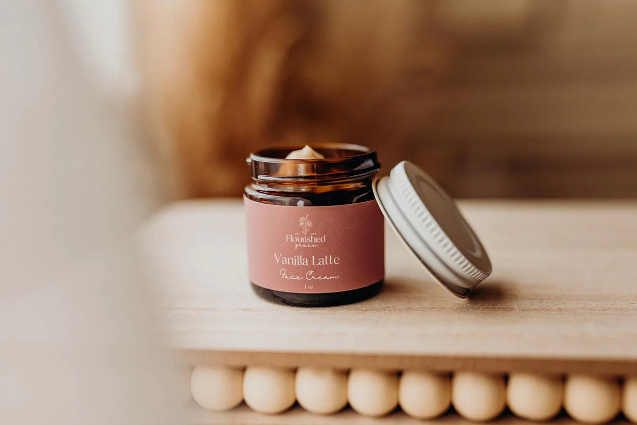 Flourished Grace Vanilla Latte Face Cream