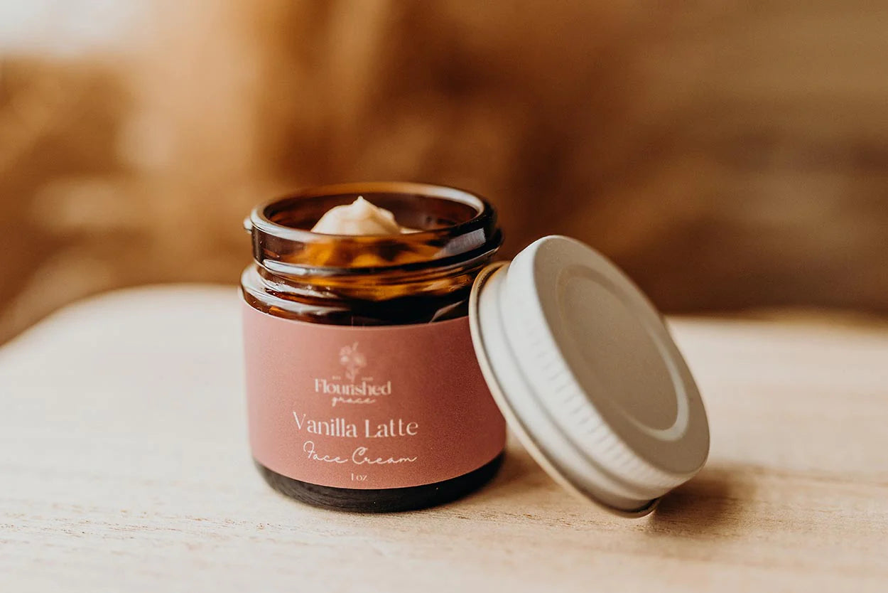 Flourished Grace Vanilla Latte Face Cream