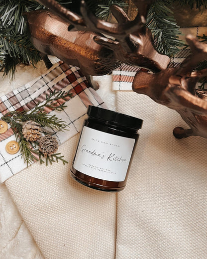 Salt & Light by Sami Organic Coconut & Beeswax Candles