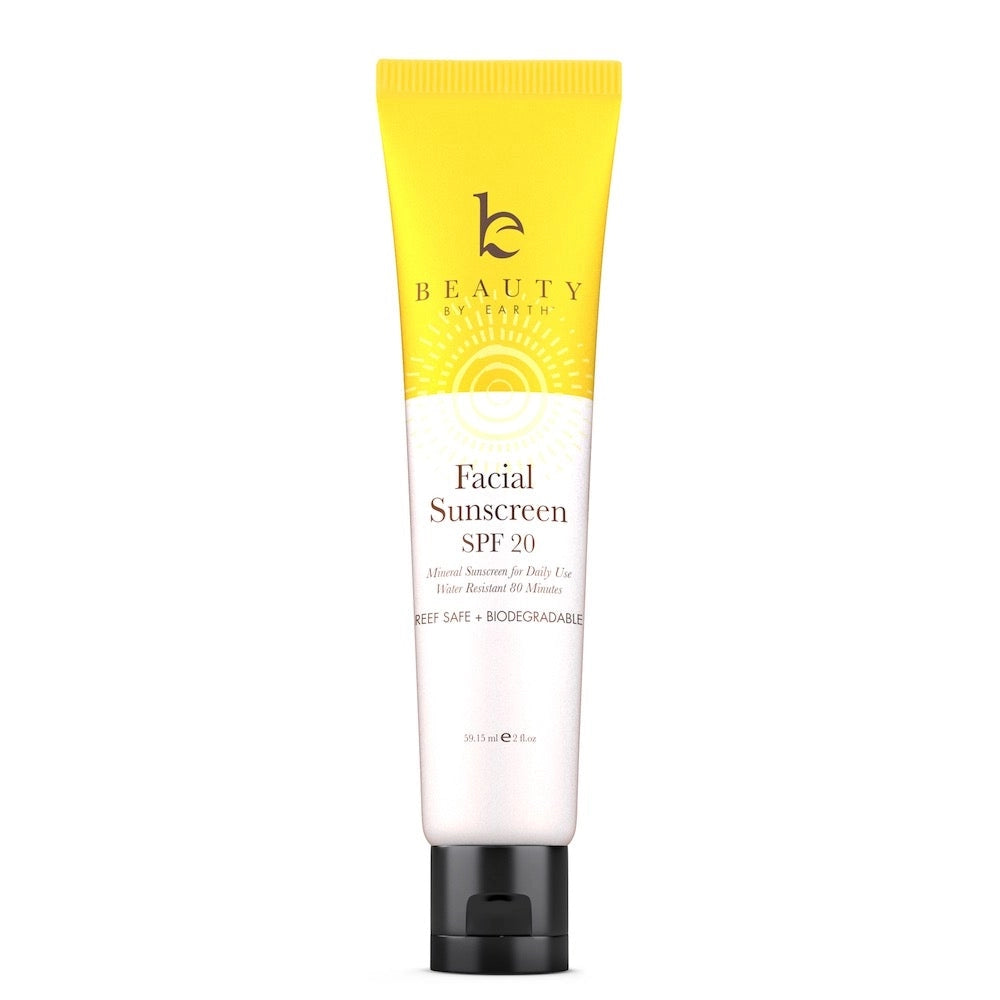 Beauty by Earth Mineral Facial Sunscreen Lotion - SPF 20