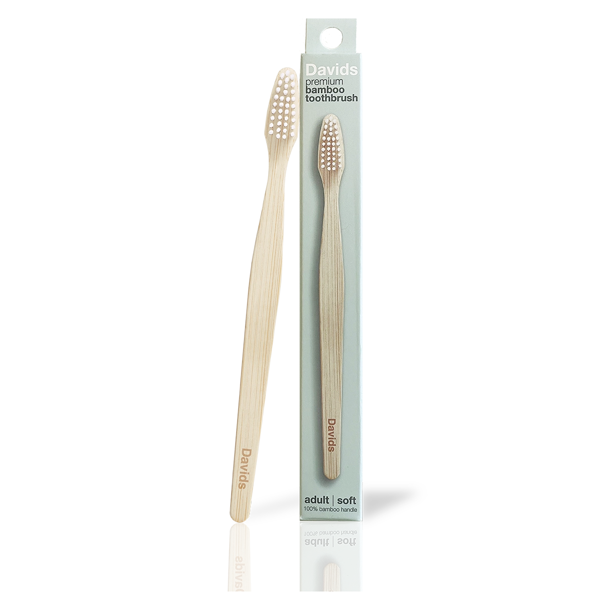 Davids Natural Premium Bamboo Adult Toothbrush