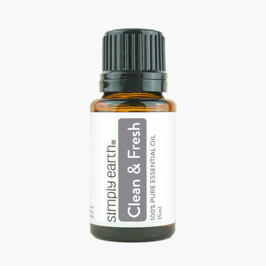 Simply Earth Clean & Fresh Essential Oil Blend 15ml