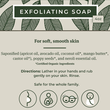 Earthley Wellness Exfoliating Soap Bar