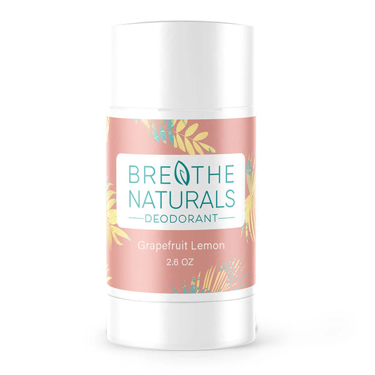 Breathe Naturals Grapefruit Lemon Deodorant